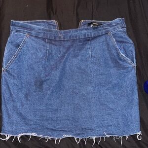 Denim Blue Skirt
